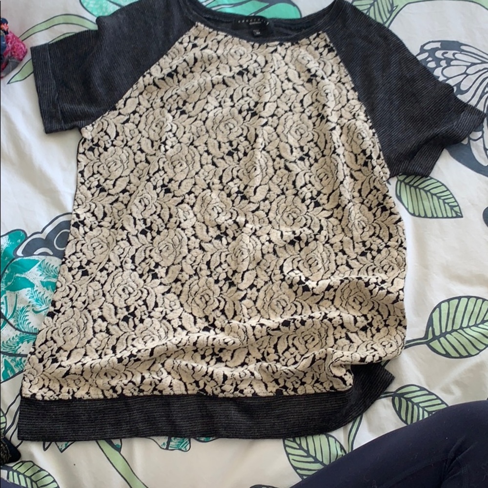 Sweater top.